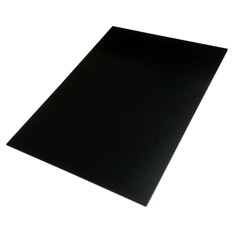 YJB PARTS ロッドカバー用板材 ブラック2P 150×100(mm) DIY (メール便のみ送料無料)