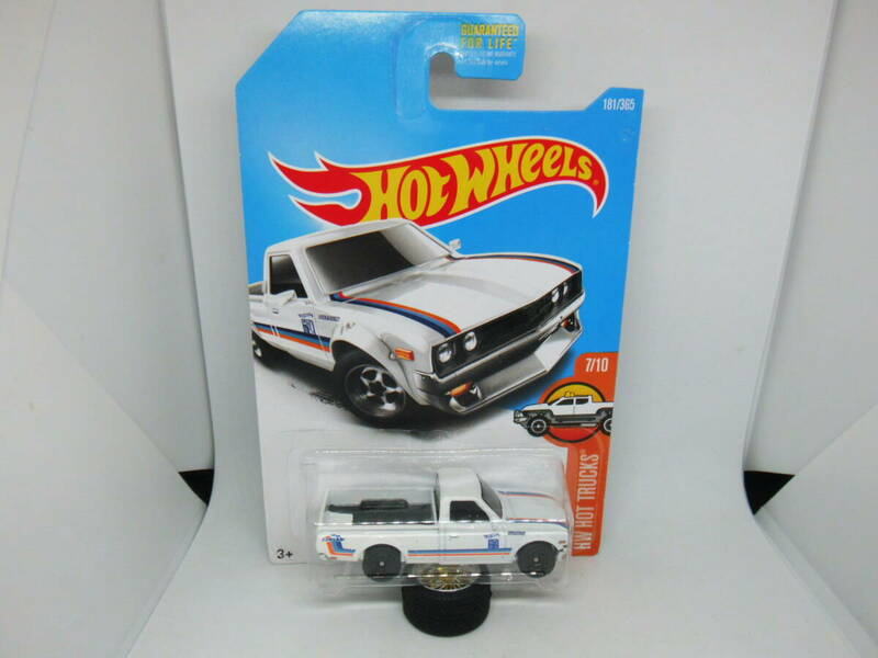 【貴重：美品】HOTWHEELS DATSUN 620 Greddy ホットウィール ダットサン 620 グレッディ ホワイト