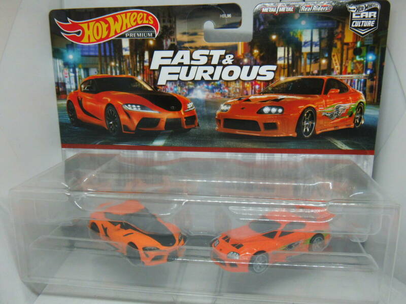 HOTWHEELS PREMIUM 2CAR PACK 2021 TOYOTA GR SUPRA TOYOTA SUPRA ホットウィール ２カーパック 2021トヨタGRスープラ トヨタ スープラ