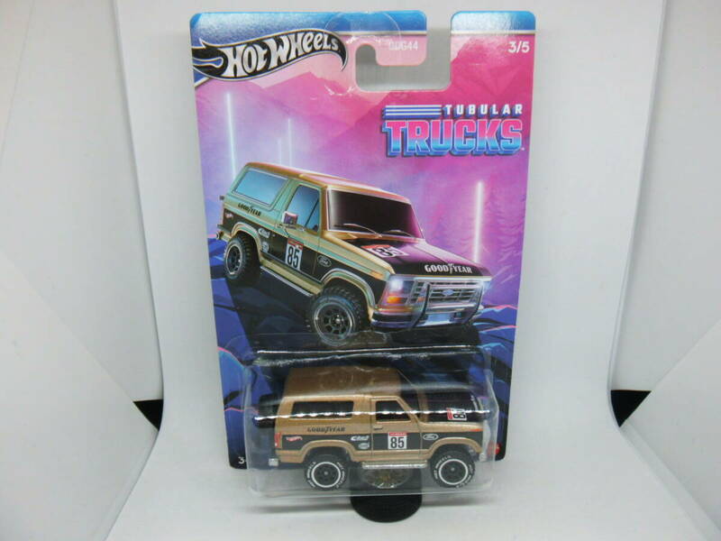 HOTWHEELS TUBULAR TRUCKS 1985 FORD BRONCO ホットウィール チューブラートラック 1985 フォード ブロンコ