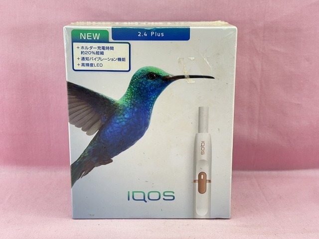 240514★値下げ☆未開封　2.4Plus　IQOS　キット　ホワイト　電子タバコ　現状品☆★