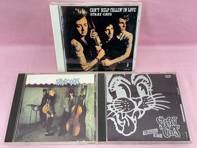 240516●○STRAY CATS　ストレイ・キャッツ　CDまとめ　3点セット　現状品○●