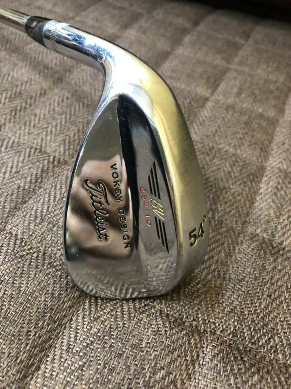 レフティ　Titleist タイトリスト BV VOKEY DESIGN 254-10 ボーケイ ウェッジ 54° スチールシャフト Dynamic Gold