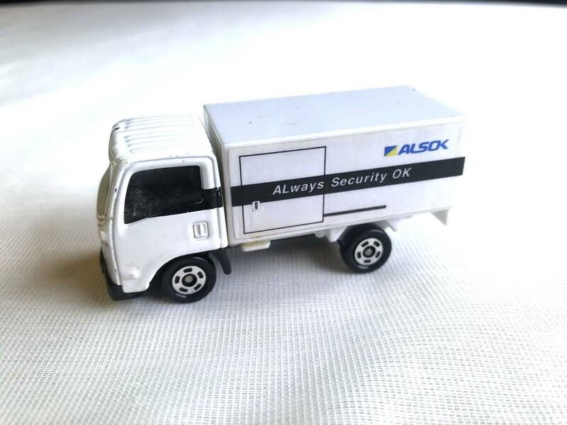 ALSOK　ミニカー　現金輸送車　送料220円　2007年TOMY　TOMICA　いすゞ　ELF