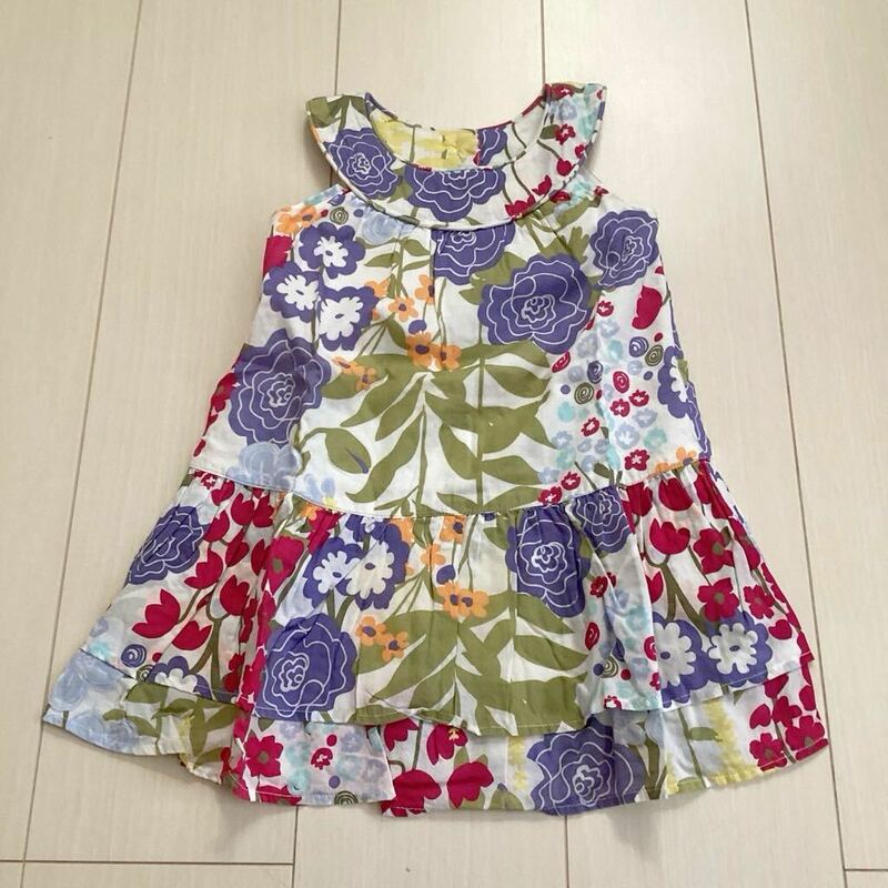 OLD NAVY 2T/2A 花柄 ワンピース 子供服 女の子