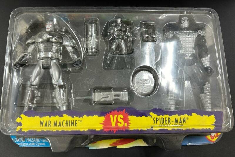 フィギュア　ワーマシーンVSスパイダーマン　WAR MACHINE VS.SPIDER-MAN SPIDER ARMOR　開封済品　ジャンク品　＃396