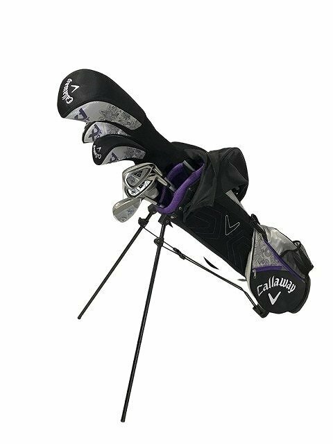 AQG52133八 Callaway キャロウェイ XJ HOT ジュニアゴルフクラブ 7本セット スタンドバッグ付き 直接お渡し歓迎