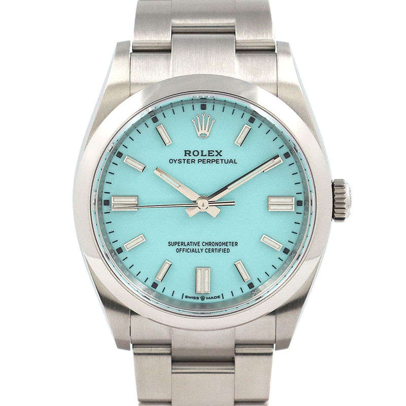 ロレックス（ROLEX）オイスターパーペチュアル36 ターコイズブルー 126000 2024年4月/ランダムシリアル メンズ 腕時計 新品