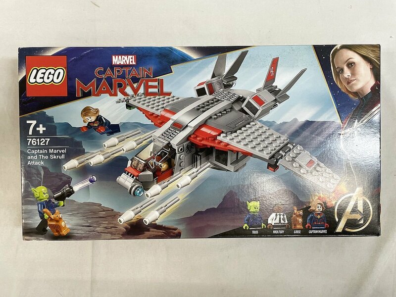【未開封】LEGO キャプテン・マーベルとスクラルの襲撃「レゴ スーパー・ヒーローズ」 76127