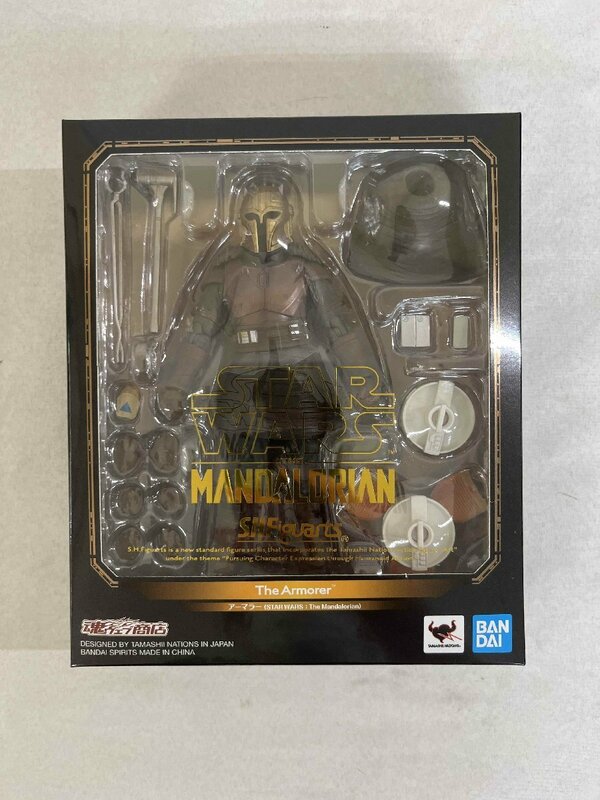 【美品】S.H.Figuarts アーマラー(STAR WARS： The Mandalorian) 「マンダロリアン」 魂ウェブ商店限定