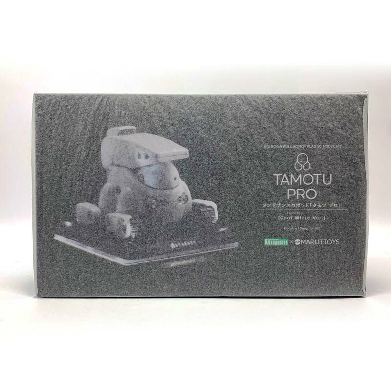 tu072 【未組立】 コトブキヤ　1/12 MARUTTOYS TAMOTU PRO　メンテナンスロボット タモツ プロ　クールホワイトVer.