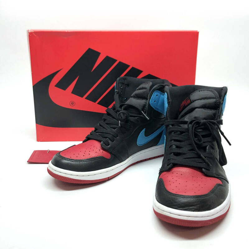 tu153 Nike Air Jordan 1 High OG "UNC to Chicago" CD0461-046 29cm スニーカー ※中古