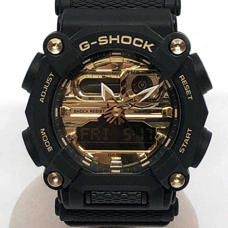 tu160 【新古品】 CASIO カシオ G-SHOCK Gショック アナログ デジタル腕時計 GA-900AG-1AJP 
