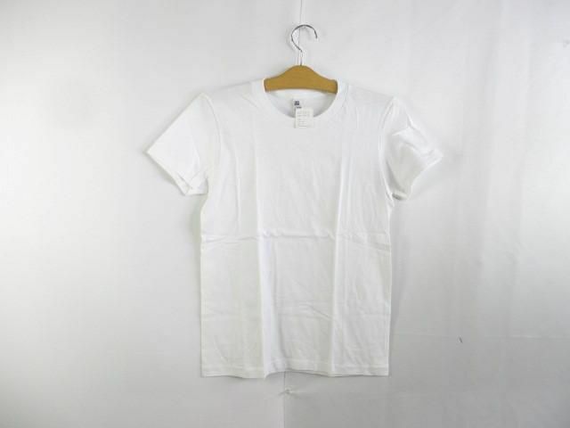 未使用 タグ付き ロサンゼルスアパレル クルーネックTシャツ L ホワイト レディース