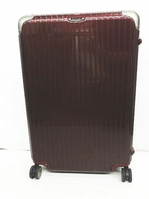 RIMOWA リモワ LIMBO リンボ 98L マルチホイール キャリーケース スーツケース 4輪 カルモナレッド 現状品 881.77.34.4 ★2800