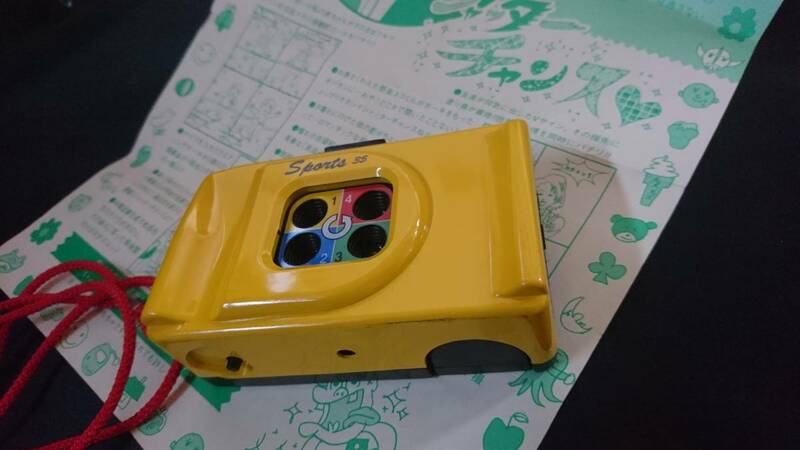 90年代 未使用品 PARCO × タナカカツキ トイカメラ // パルコ TOYCAMERA フィルムカメラ