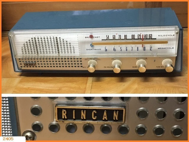 ■□ 中古 真空管ラジオ RINCAN リンカーン 5M-111 動作未確認 部品取り用 ジャンク品 / レトロ アンティーク □■ 送料 本州1080円