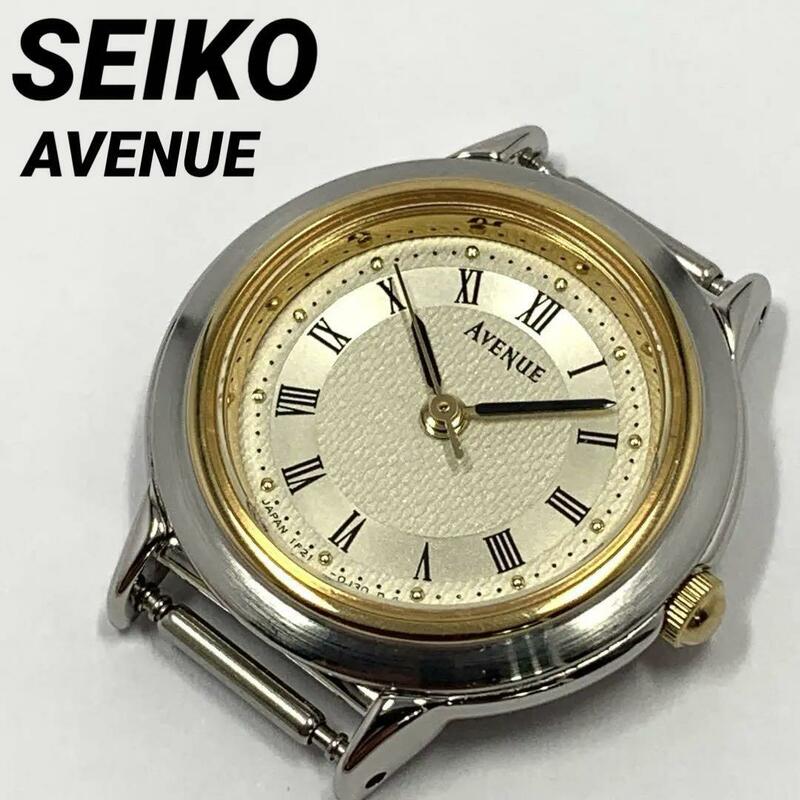 206 SEIKO AVENUE セイコー アベニュー レディース 腕時計 フェイスのみ 新品電池交換済 クオーツ式 人気 レトロ ビンテージ アンティーク