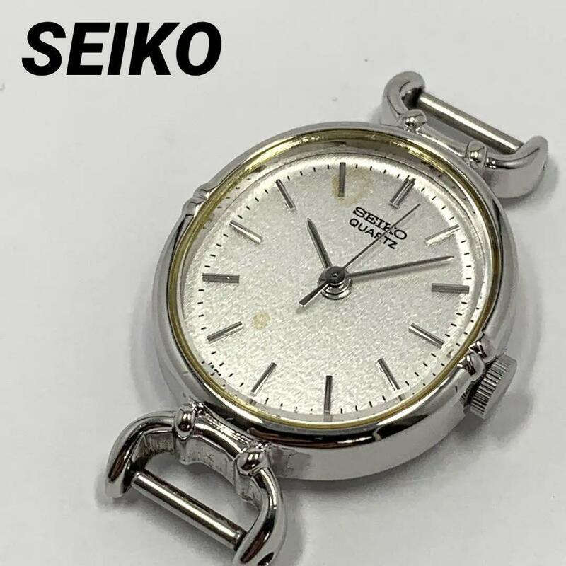 210 SEIKO セイコー レディース 腕時計 フェイスのみ シルバー 新品電池交換済 クオーツ式 人気 希少 レトロ ビンテージ アンティーク