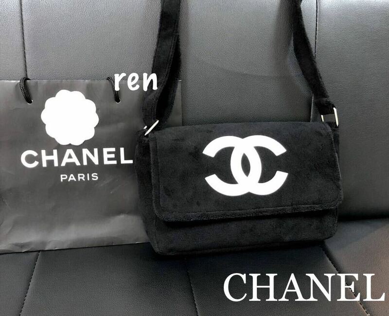 新品　CHANEL シャネル ノベルティ ショルダーバッグ　ブラック　6