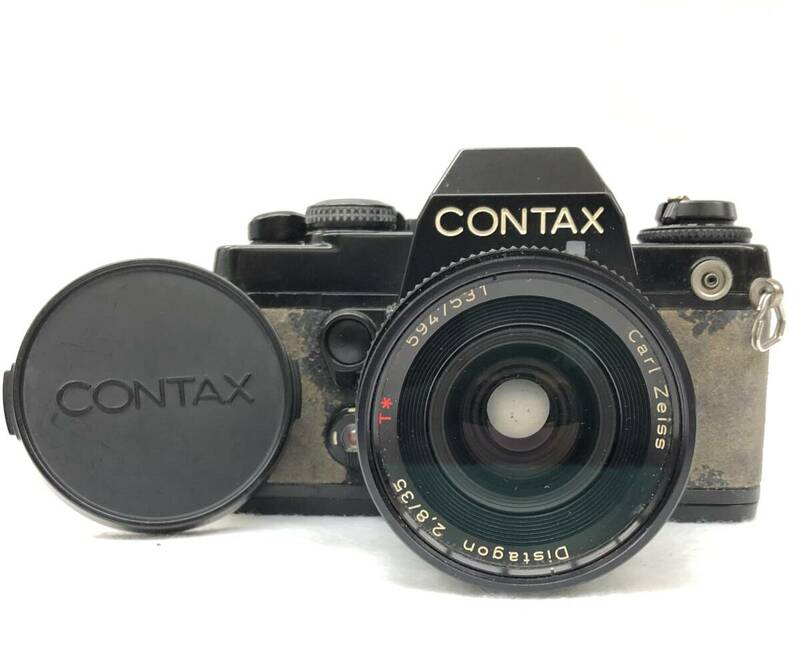 CONTAX / 139 QUARTZ / Carl Zeiss Distagon 2,8/35 T / コンタックス / カールツァイス / 一眼レフ / フィルムカメラ / ジャンク品