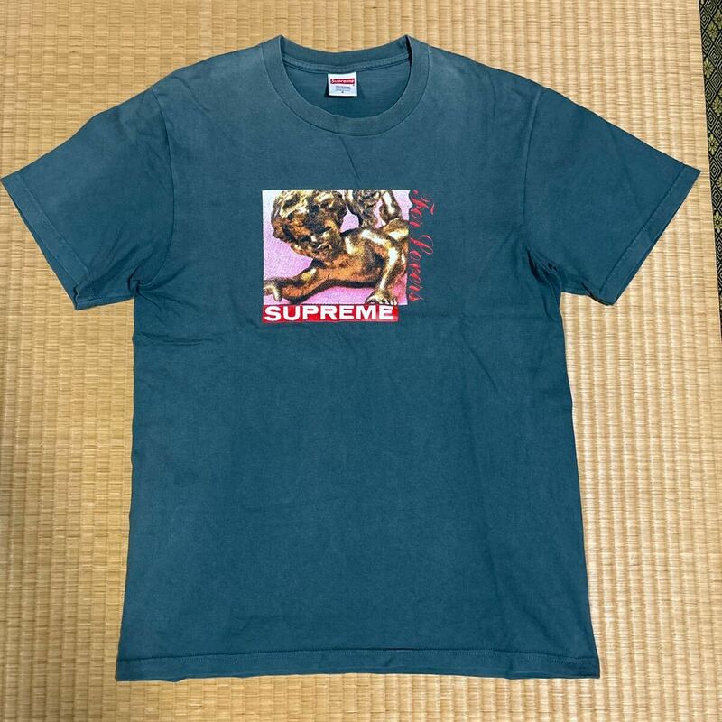 Supreme For Lovers ロゴ Tシャツ グリーン系 レア Tee