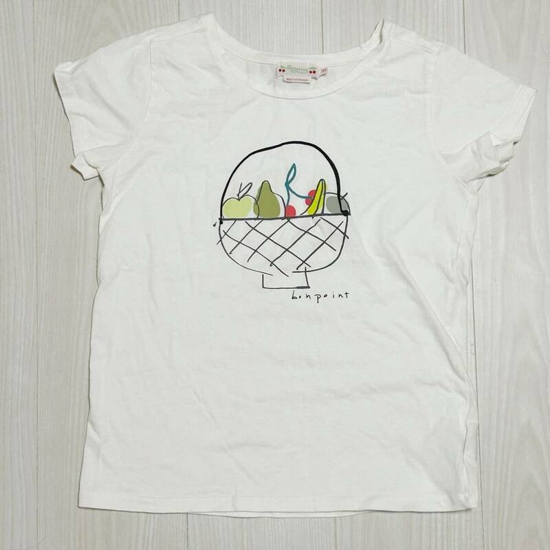 ★ボンポワン BONPOINT Tシャツ さくらんぼ フルーツ 12a