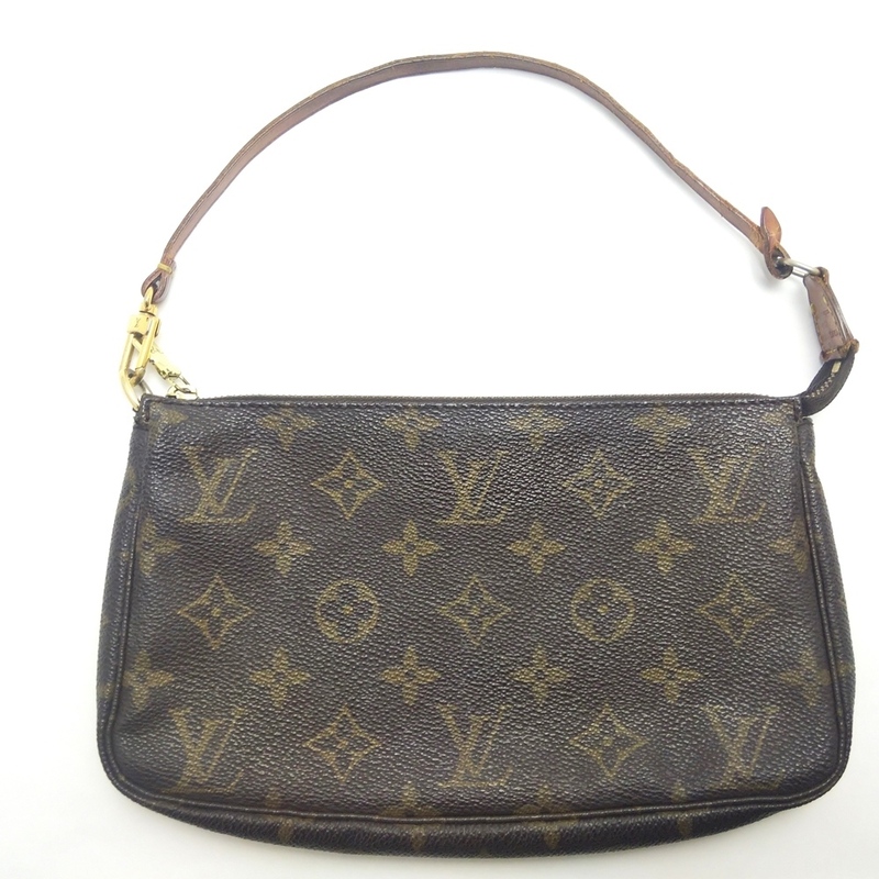 B24-1138 LOUIS VUITTON ルイヴィトン M51980 ポシェット・アクセソワール モノグラム 小物入れ ポーチ ハンドバッグ レディース