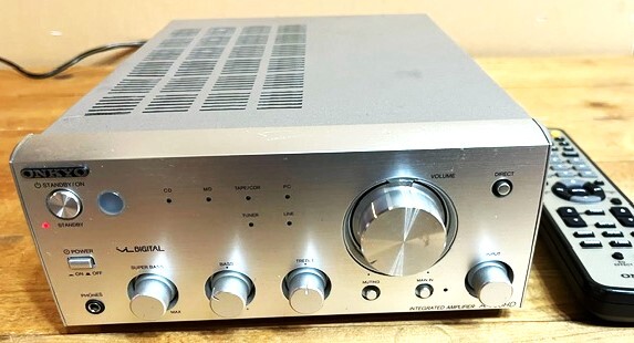 レア!!★中古★オンキョー ONKYO A-905HD プリメインアンプ★リモコン＆説明書付き★通電 動作確認済み!!★生産終了品★