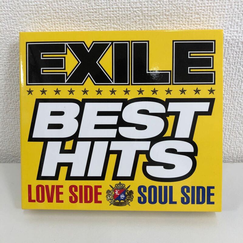 G※ EXILE BEST HITS 2CD+2DVD ベストアルバム LOVE SIDE 未開封 SOUL SIDE 開封済 擦れ傷有り