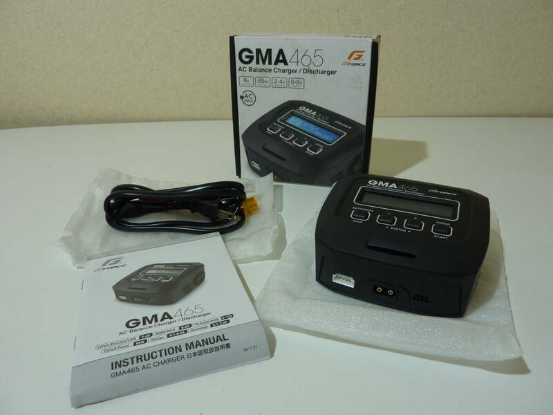 G FORCE GMA465 バッテリー充電器 充放電機 激安 爆安 1円スタート