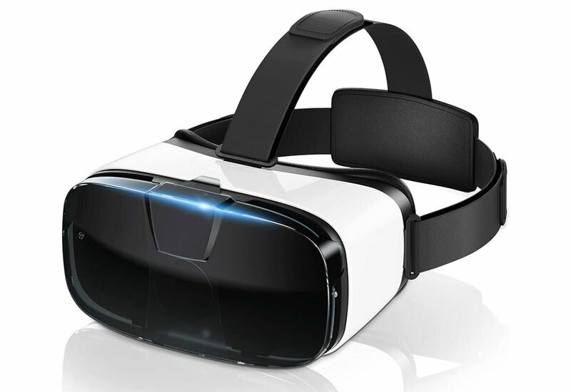VRヘッドセット VRグラス VRゴーグル スマホ用 超広角120°視野　焦点距離&瞳孔間距離調整可 ヘッドバンド調節可 VRメガネ スマホ用