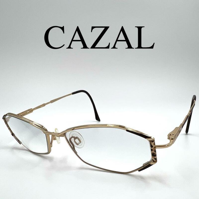 CAZAL カザール メガネ 眼鏡 度入り MOD.472 フルリム ゴールド
