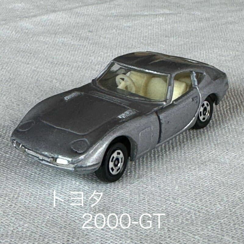 トミカ トヨタ 2000GT 当時物 ミニカー 黒箱 No 5 昭和レトロ　廃番