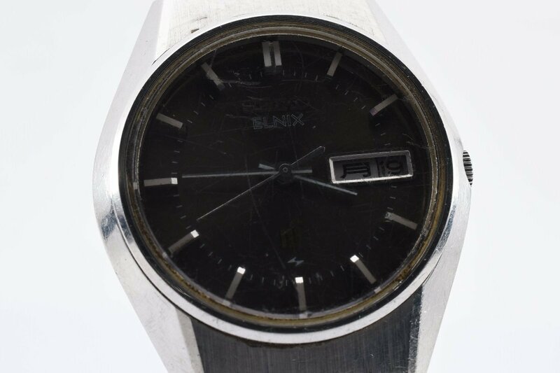 セイコー エルニクス デイデイト 0703-7110 自動巻き メンズ 腕時計 SEIKO
