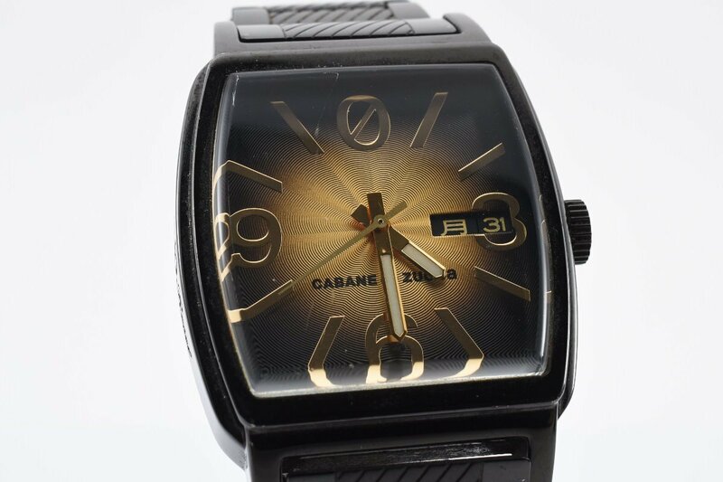 カバンドズッカ デイデイト スクエア 7N43-0BC0 クォーツ メンズ 腕時計 CABANE de ZUCCA
