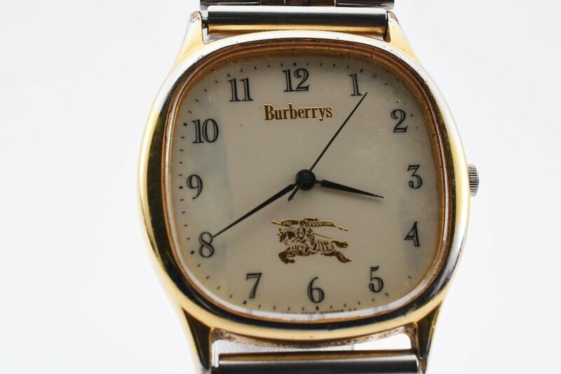 バーバリー スクエア ゴールド 4631-E66084 クォーツ メンズ 腕時計 Burberry
