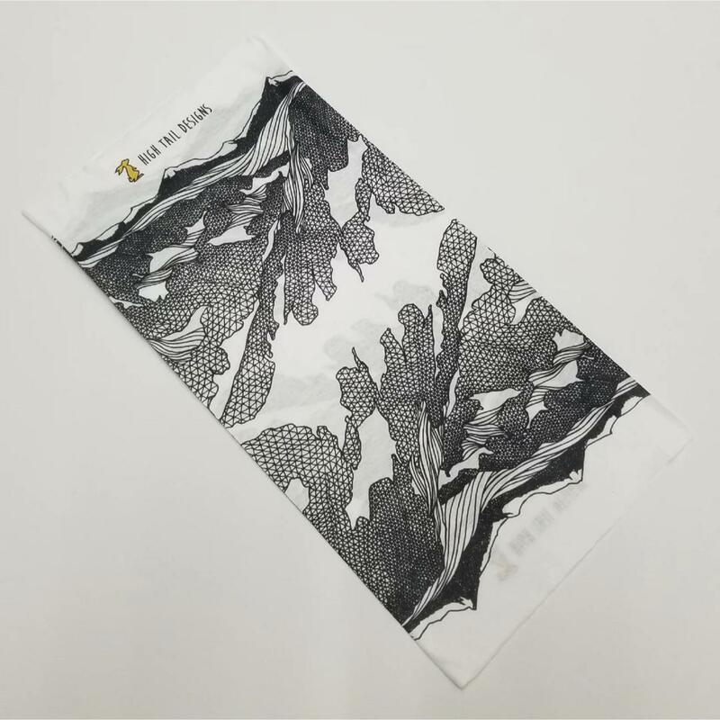 HIGH TAIL DESIGNS Hiking Gaiter Low Poly　ハイテールデザイン　ネックゲイター　軽量　登山　トレラン　UL　ウルトラライト　山と道