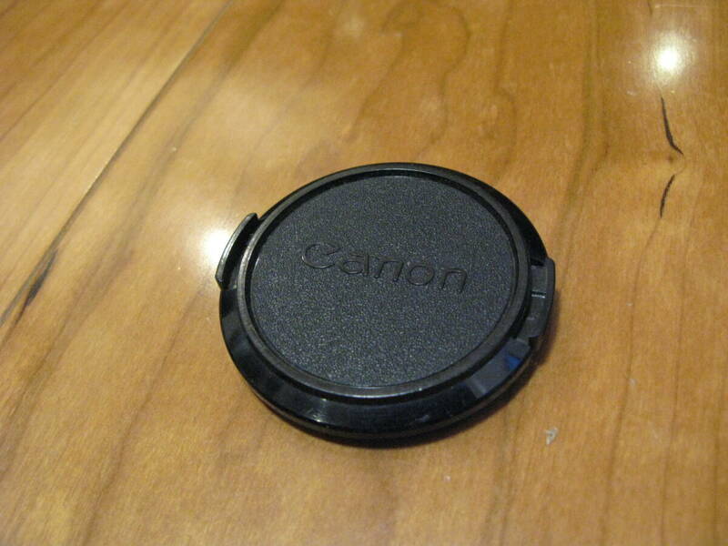 キャノン　Canon 52mm レンズキャップ　FDレンズ