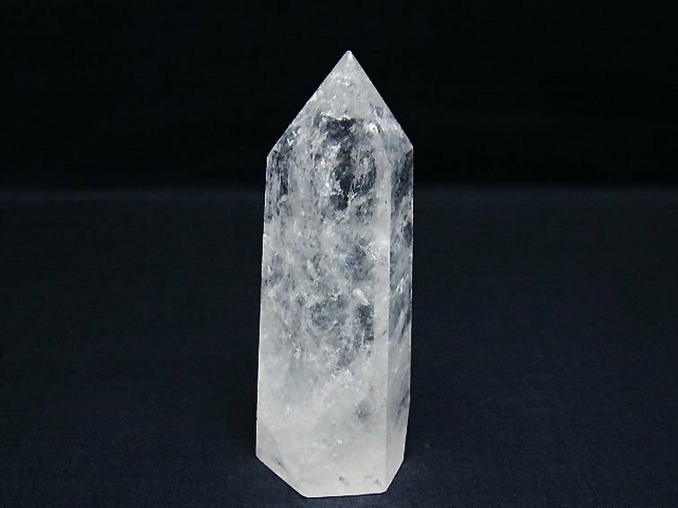誠安◆天然石最高級品ヒマラヤ水晶六角柱[T60-26540]