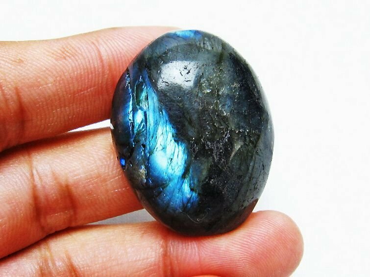 誠安◆天然石最高級品ラブラドライト原石[T703-3876]