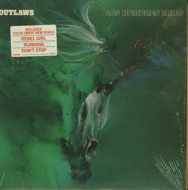 シュリンク&ハイプ付き 米オリジLP！Outlaws / Los Hombres Malo 1982年 Arista AL 9584 サザン・ロック There Goes Another Love Song