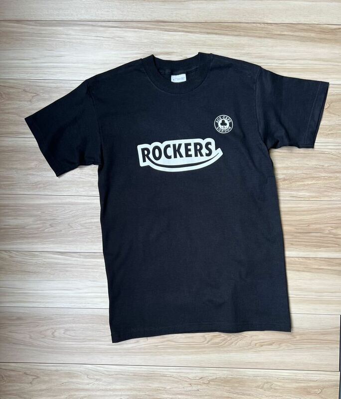 ■37■　スクリーンスターズ社製 80年代ヴィンテージ「ROCKERS」プリントＴシャツ