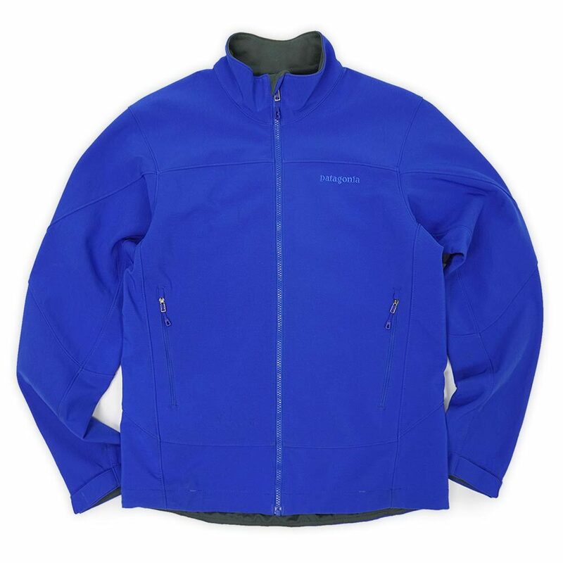 パタゴニア PATAGONIA 2013年製 00s アズジャケット ソフトシェル ポーラテック POLARTEC アウトドア (-1803) ブルー / 青 M