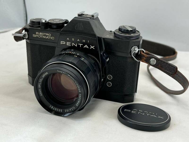 td9203060/ASAHI PENTAX アサヒペンタックス ELECTRO SPOTMATIC ES Super-Multi-Coated TAKUMAR 1:1.4/50