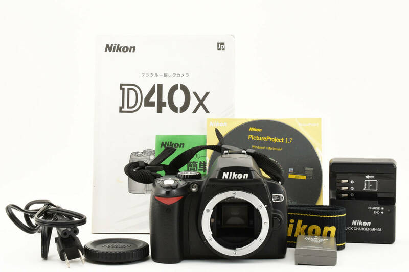 ★美品/シャッター数6509回★ Nikon ニコン D40x ボディ #6672