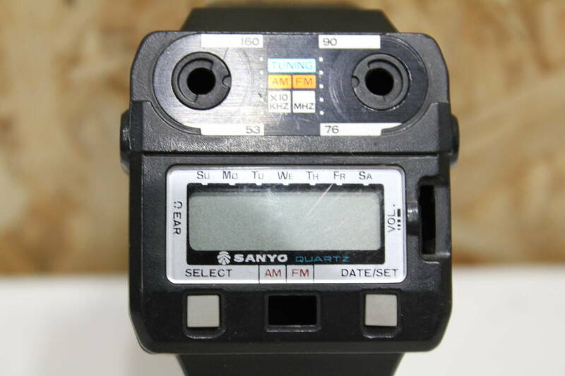 TH05215　SANYO　RF1　デジタル　ラジオ　ウォッチ メンズ腕時計　現状品