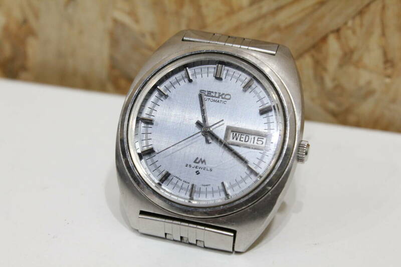 TH05246　SEIKO　5606-7140　ロードマティック　デイデイト　メンズ腕時計　動作確認済　中古品