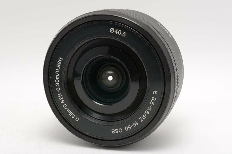 【良品】SONY E PZ 16-50mm F3.5-5.6 OSS(SELP1650) ソニー ミラーレス一眼レフカメラ用 Eマウント レンズ ブラック #4484
