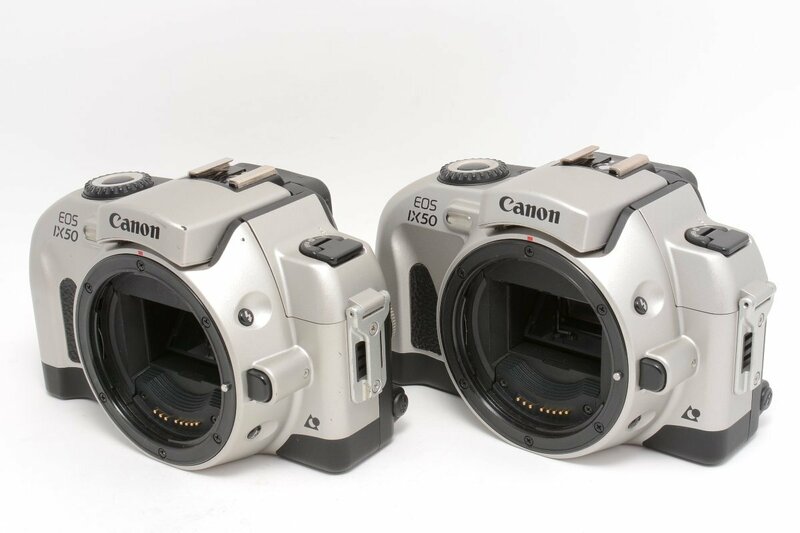 【2台まとめ】Canon キヤノン IX 50 APSフォーカルプレーンシャッター式一眼レフカメラ 2個セット #42874421